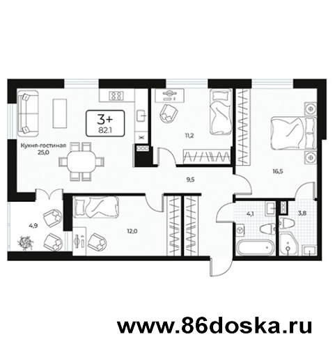 3к восточный -2 ул.   Широтная ТЦ ОКЕЙ
