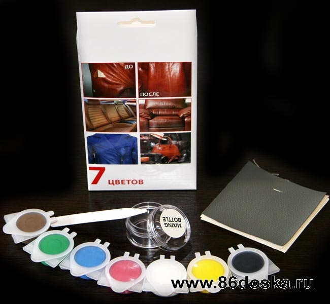 Ремкомплект Жидкая Кожа Bradex клей краска средство для ремонта изделий из кожи
