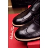 Лакированные ботинки Salvatore Ferragamo