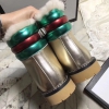 Угги Gucci натуральная кожа и высокая подошве в modnitca