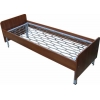 Кровати металлические с деревянными спинками для больниц и лагерей